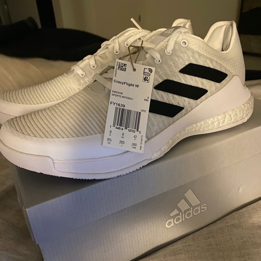 Adidas Crazy Flight Volleyball Sneakers 9/12 Womens